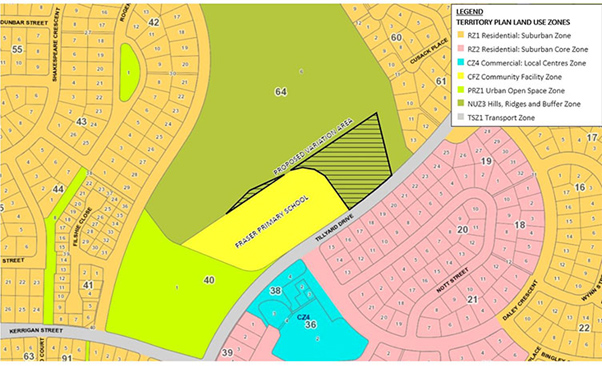 map Fraser PS